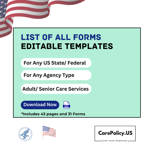 List of All Forms- Any Agency Type- Any US State/ Federal