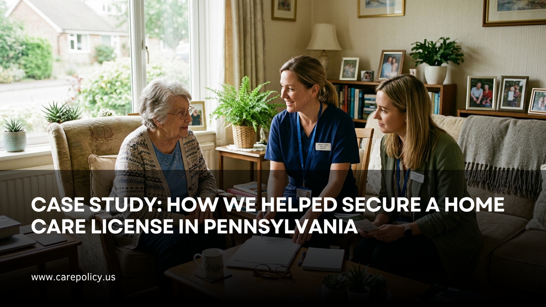 Case Study: How We Helped Secure a Home Care License in Pennsylvania
