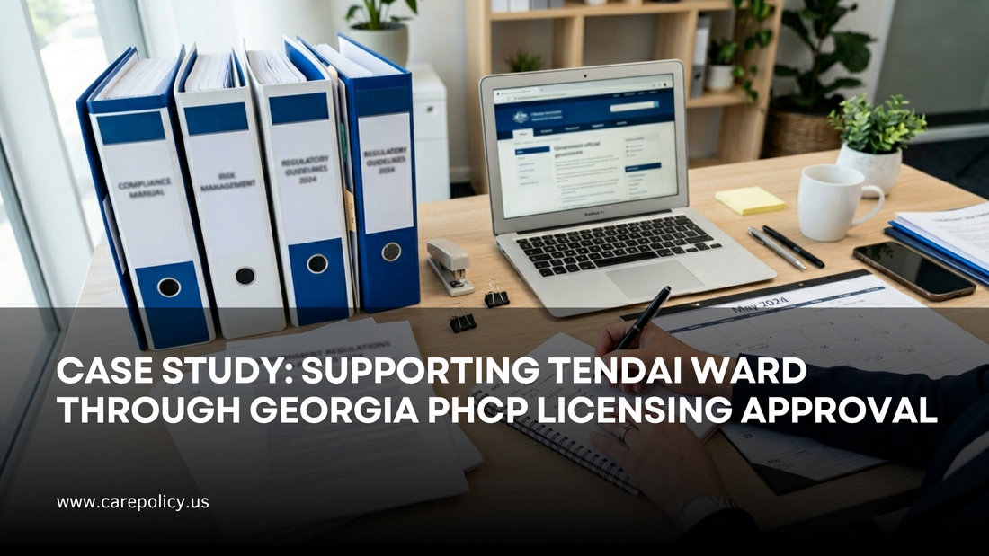 Case Study: Supporting Tendai Ward Through Georgia PHCP Licensing Approval