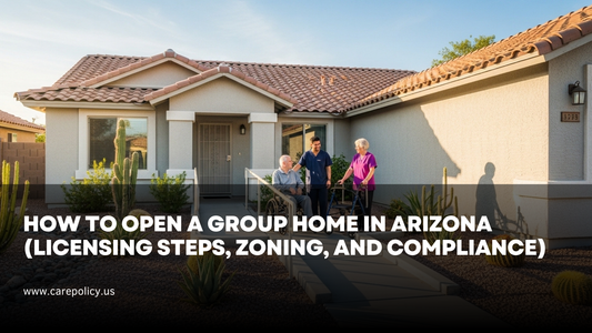 How To Open a Group Home in Arizona (Licensing Steps, Zoning, and Compliance)