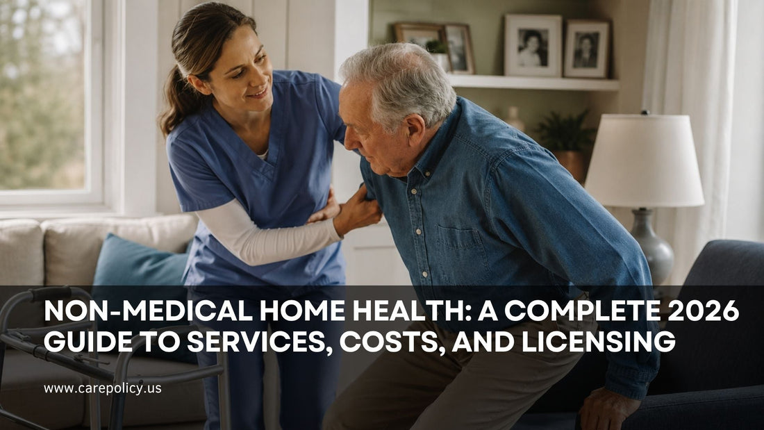 Non-Medical Home Health: A Complete 2026 Guide to Services, Costs, and Licensing