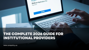 Medicare Form CMS-855A: The Complete 2026 Guide for Institutional Prov ...