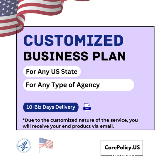 Any Agency Type- Customized Business Plan