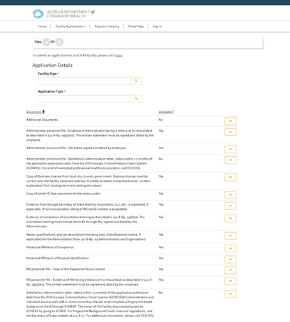 Georgia Private Home Provider (PHCP) - Complete set of Supporting Documents To Upload to GAHLES