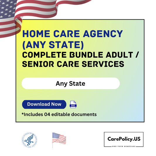 Home Care (Any state) Complete Bundle Adult / Senior Care Services