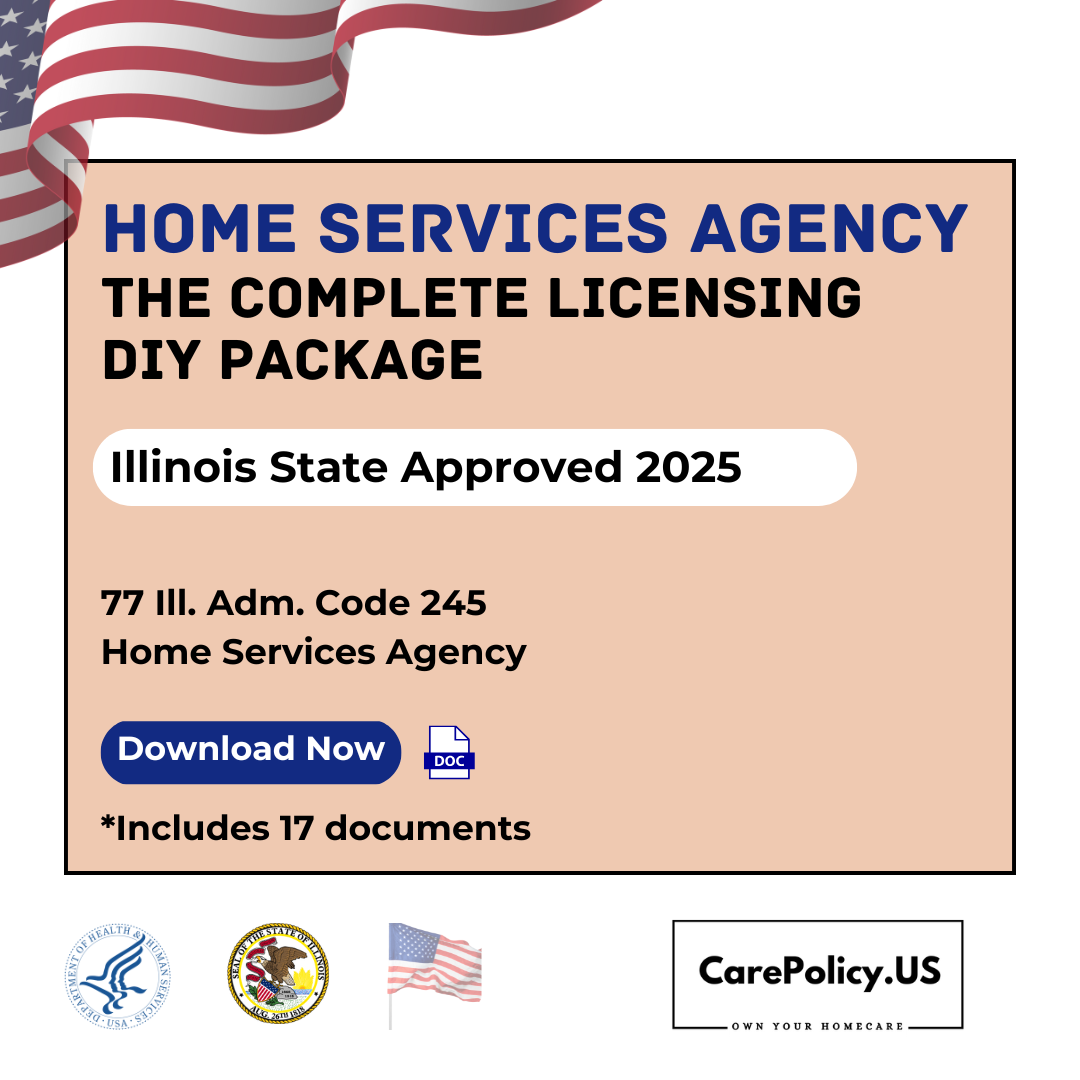 Home Services Agency (Non-Medical) - Illinois State Complete Licensure Package