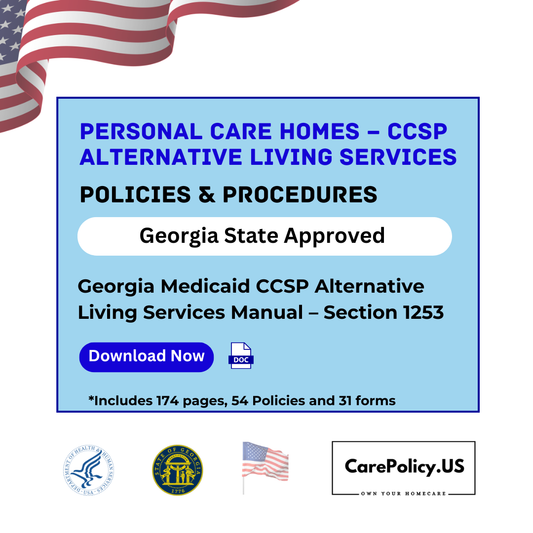 Home Care Policies & Procedure Manuals for Agencies –