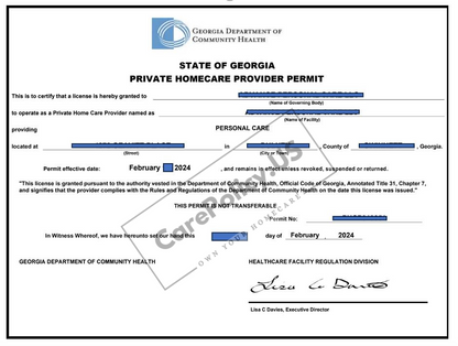 Private Home Care GA HFRD - Complete set of Supporting Documents To Upload to GAMMIS - CarePolicy.US