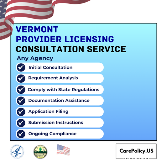 Vermont Provider Licensing Consultation Service